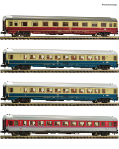 N DB Set Passagiersrijtuigen EC 145/148 "Frans Hals", 4-delig Fleischmann 881915