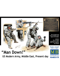 1/35 US Modern Army "Man Down!", Middel East Present Day Master Box 35170