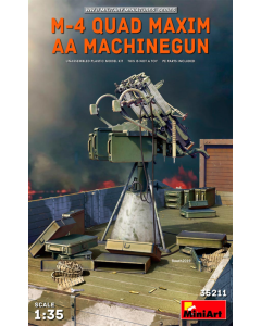 1/35 M-4 Quad Maxim AA Machinegun MiniArt 35211