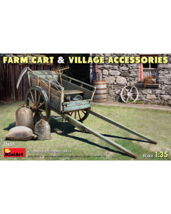 1/35 Farm Cart & Village Accessories MiniArt 35657