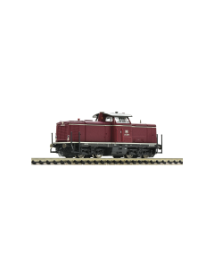 N DB Diesel locomotief BR211 rood, digitaal (DCC) sound Fleischmann 721280