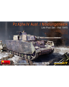 1/35 German Pz.Kpfw.IV Ausf. J Nibelungenwerk Late Prod. (Jan - Feb 1945), Interior Kit MiniArt 35342
