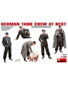 1/35 German Tank Crew at Rest MiniArt 35198