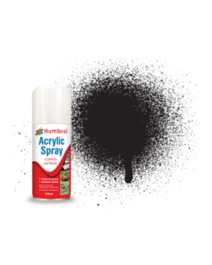Nr.33 - Zwart Primer Acrylic Spray, Mat 150ml Humbrol D6033