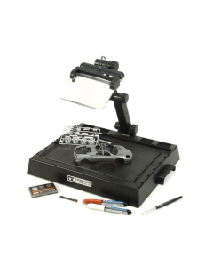 Work Stand w/Magnifying Lens Tamiya 74064