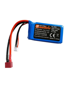 LiPo Accu 2S (7,4v) 1500mAh drive and fly models 6981