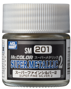 Mr. Color (SM) Super Fine Silver 2 10ml Mr. Hobby SM201