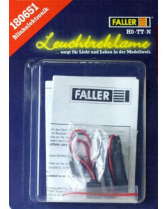H0 Knipperende Lichtreclame, elektrisch Faller 180651
