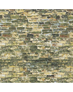 H0 Muurplaat natuursteen bruin - Karton (25 x 12,5 cm), per stuk Vollmer 46043
