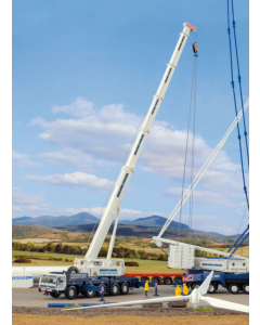 H0 LIEBHERR telescoopwagenkraan 1160/2 "BREUER & WASEL" Kibri 13060