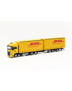 H0 Iveco S-Way LNG Vol.Hz. "DHL" Herpa 315890