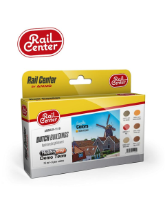 Dutch Buildings (Rail Center) 15 ml, 6 flesjes AMMO by Mig R1119