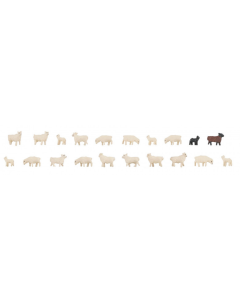 N Tamme schapen, 20 stuks Faller 155907