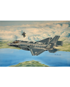 1/32 F-35A Lightning met NL decals Trumpeter 03231NL