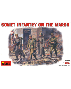 1/35 Soviet Infantry on March MiniArt 35002
