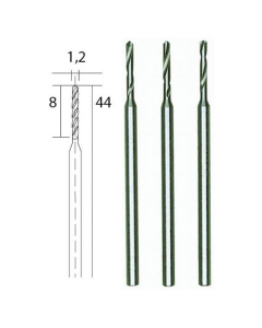 Mikro spiraalboren 1,2 mm. 3 st. Proxxon 28856