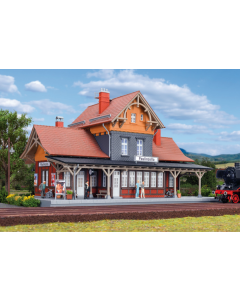 H0 Station Paulinzella Kibri 39491