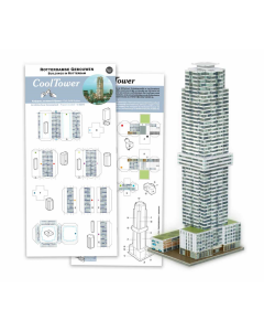 1/1250 The CoolTower, Rotterdam (papieren bouwplaat) STRM 01026