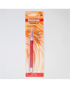 Hobbymes Progrip #4 with 5 Extra #11 Blades - Red Proedge 31040RED