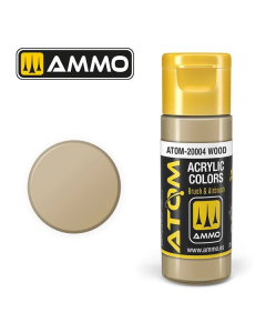 ATOM Wood, Acrylic Color AMMO by Mig 20004