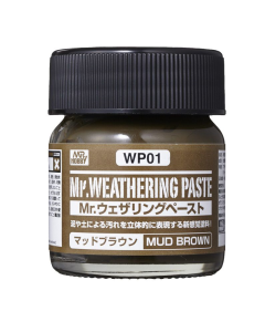 Mr. Weathering Paste Mud Brown WP-01 Mr. Hobby WP01