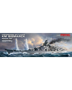 1/700 Battleship KM Bismarck Meng PS003