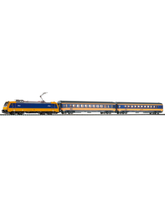 H0 Startset NS Personentrein BR 185 Intercity met 2 passagiersrijtuigen, DCC digitaal SmartControl WLAN Piko 59016