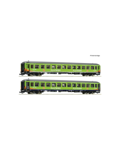 H0 2er Set Flixtrain Roco 74193