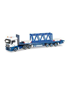 OUTLET - H0 MAN TGX XLX R.Sz. + Gittermast Herpa 304696