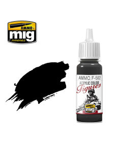 Figures paints outlining black 17ml AMMO by Mig F502