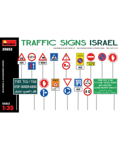 1/35 Traffic Signs, Israel MiniArt 35653