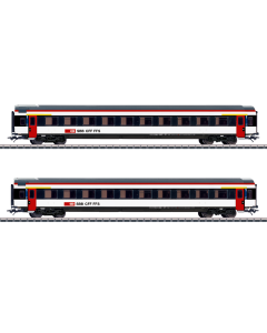 H0 SBB Sneltreinwagen-Set EW IV A Marklin 42154