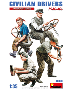 1/35 Civilian Drivers 1930-40s MiniArt 38050