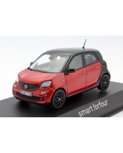 1/43 SMART ForFour 2015 Red/Black Norev 351425