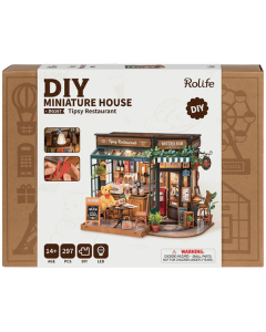 Rolife Tipsy Restaurant Robotime DG167