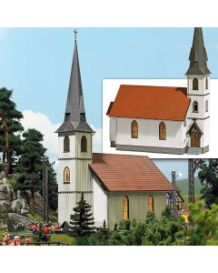 H0 Kleine houten kerk Busch 1430