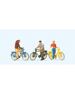H0 Staande fietsers Preiser 10515