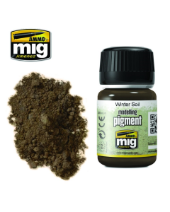 Superfine pigment winter soil 35 ml AMMO by Mig 3029