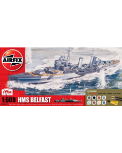 1/72 HMS Belfast Gift Set Airfix 50069