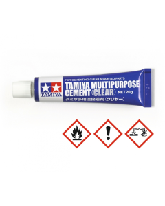 Multipurpose Cement Clear 20gr. Tamiya 87188