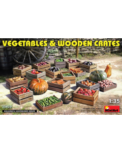 1/35 Vegetables & Wooden Crates MiniArt 35629