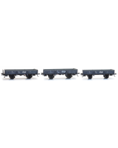 H0 NS Set Zandwagens "Depot Crailoo" tijdperk IV, 3-delig - Artitec 20.317.04-3 Artitec 20317043