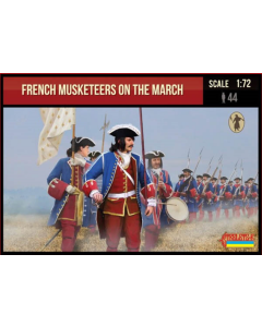 1/72 French Musketeers on the March Strelets-R 233
