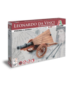 Spingarde with Mantlet, Leonardo da Vinci Italeri 3107