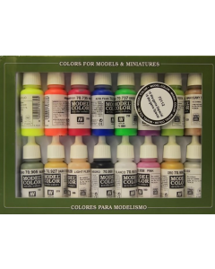 Wargame Special Model Color Paint Set, 16 kleuren Vallejo 70112