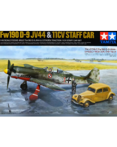 1/48 Fw190 D-9 JV44 & 11CV Staff Car Tamiya 25213