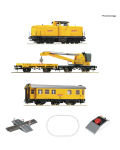 H0 Analoge Startset: Kraantrein Roco 5100002