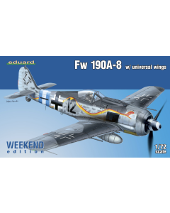 1/72 Focke Wulf FW190A-8 with Universal Wing Eduard 7443