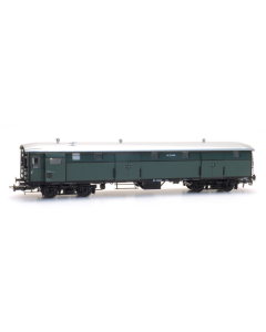 H0 NS Stalen D 6069, olijfgroen aluminium dak, gesloten kopwand, tijdperk II - Aritec 20.241.07 Artitec 2024107
