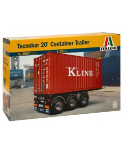 1/24 Tecnokar 20' Container Trailer Italeri 3887